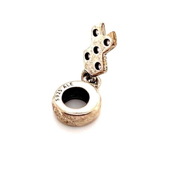 Pandora Breast Cancer Pink Cz Dangle Charm - Picture 3 of 3